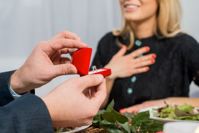 fake proposal ring